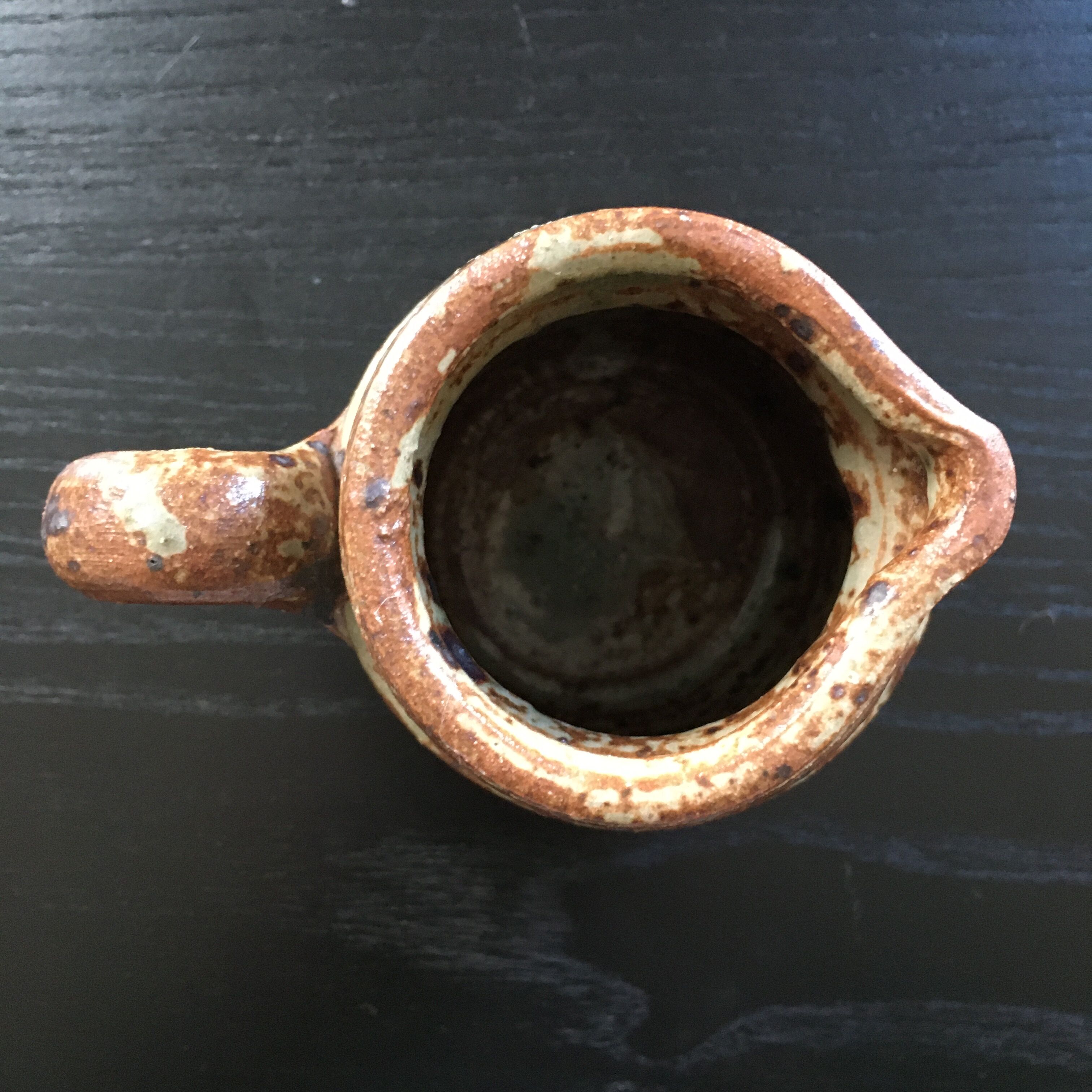 Pyrite sandstone pitcher