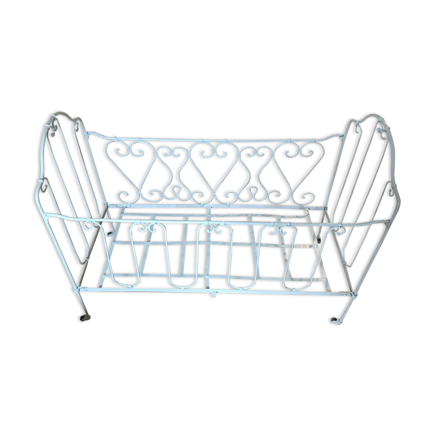 iron baby cradle