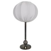 Art Deco table lamp in silver plate, 1930s Sweden