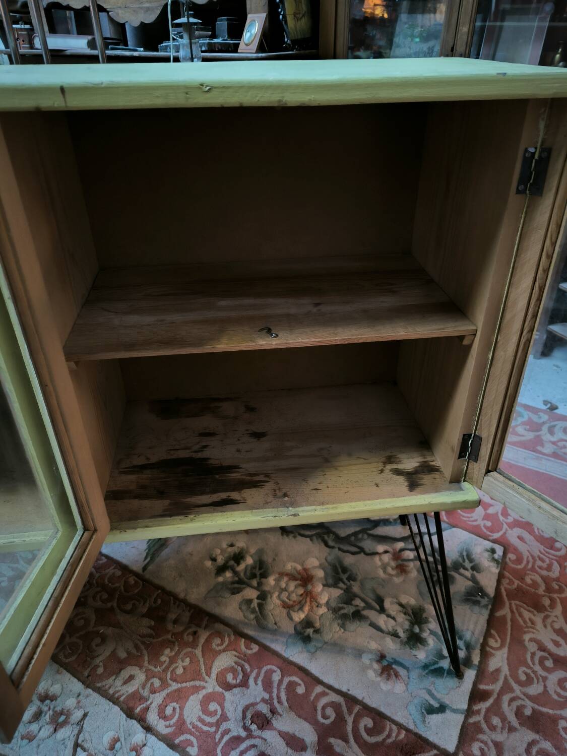 Small glass-fronted suite of rooms circa 1950