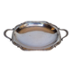 Louis XVI silver plated metal table centerpiece dish