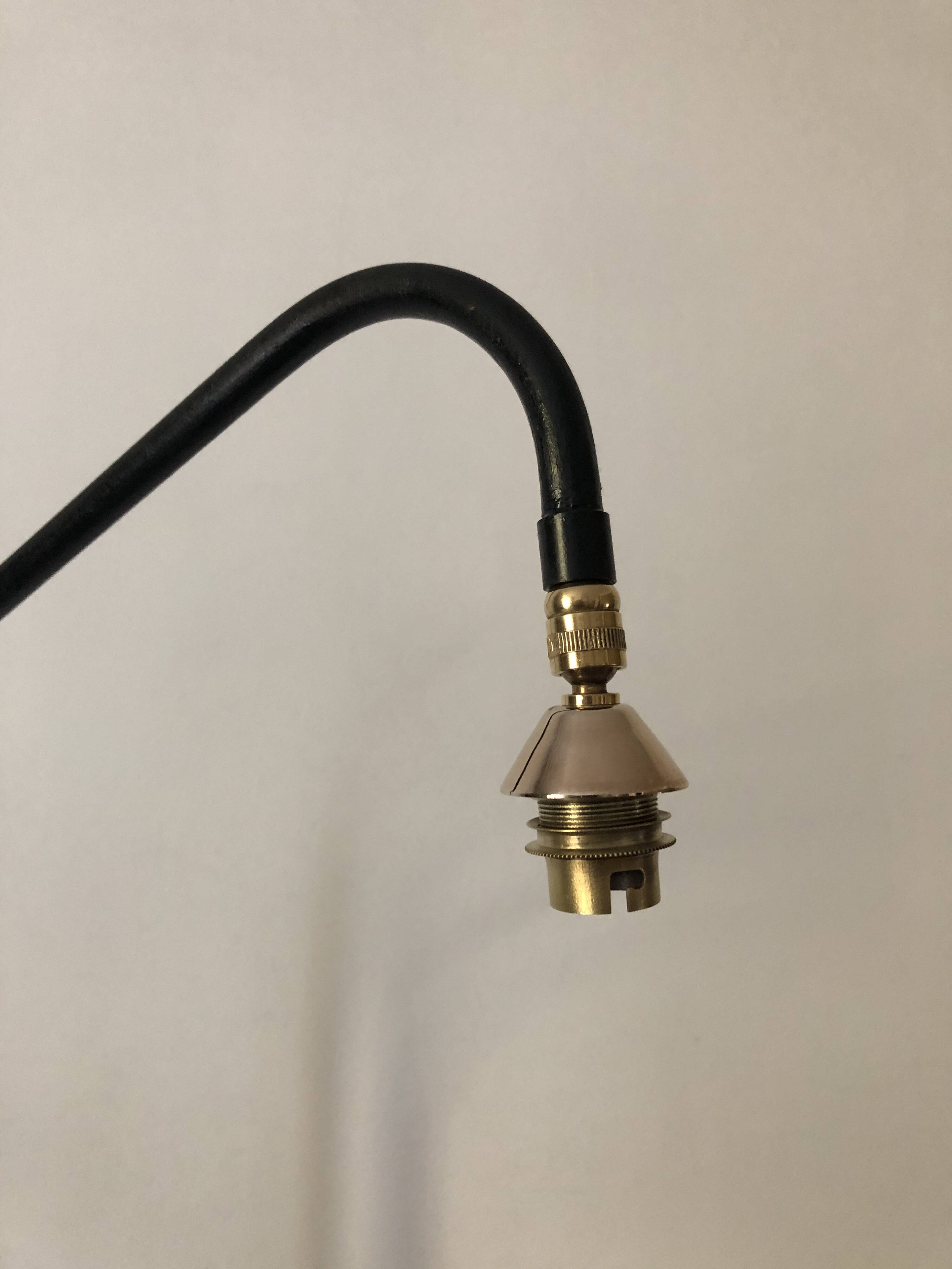 Floor lamp with shelf, magazine rack and diabolo, 1960s