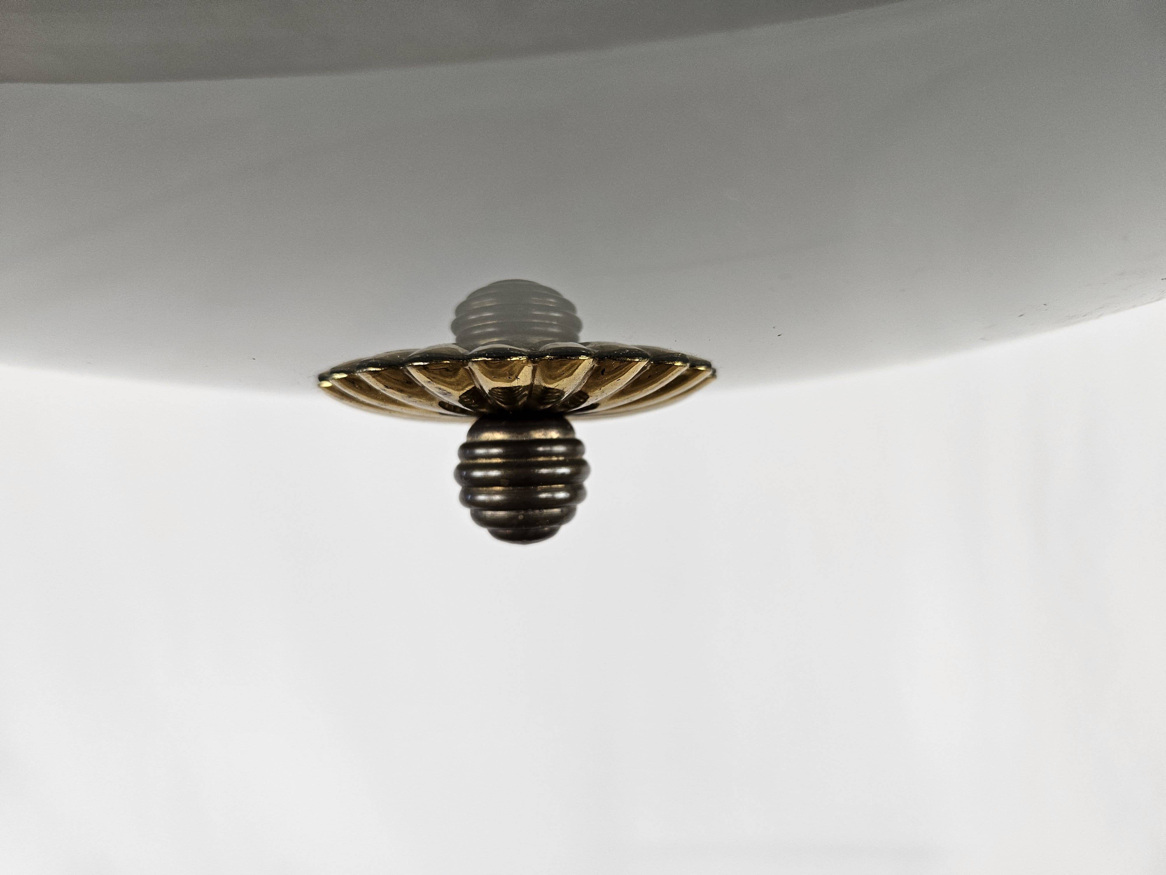 Lustre attribué à Pietro Chiesa pour Fontana Arte, années 1940