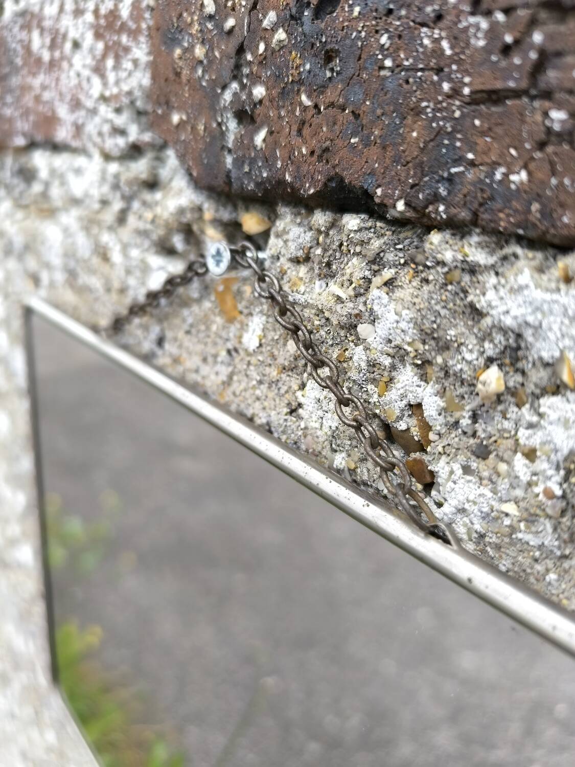 Barber mirror 29 x 23