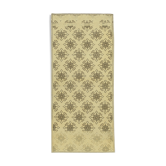 Hand-knotted wool turkish beige carpet 86 cm x 190 cm