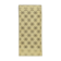 Hand-knotted wool turkish beige carpet 86 cm x 190 cm