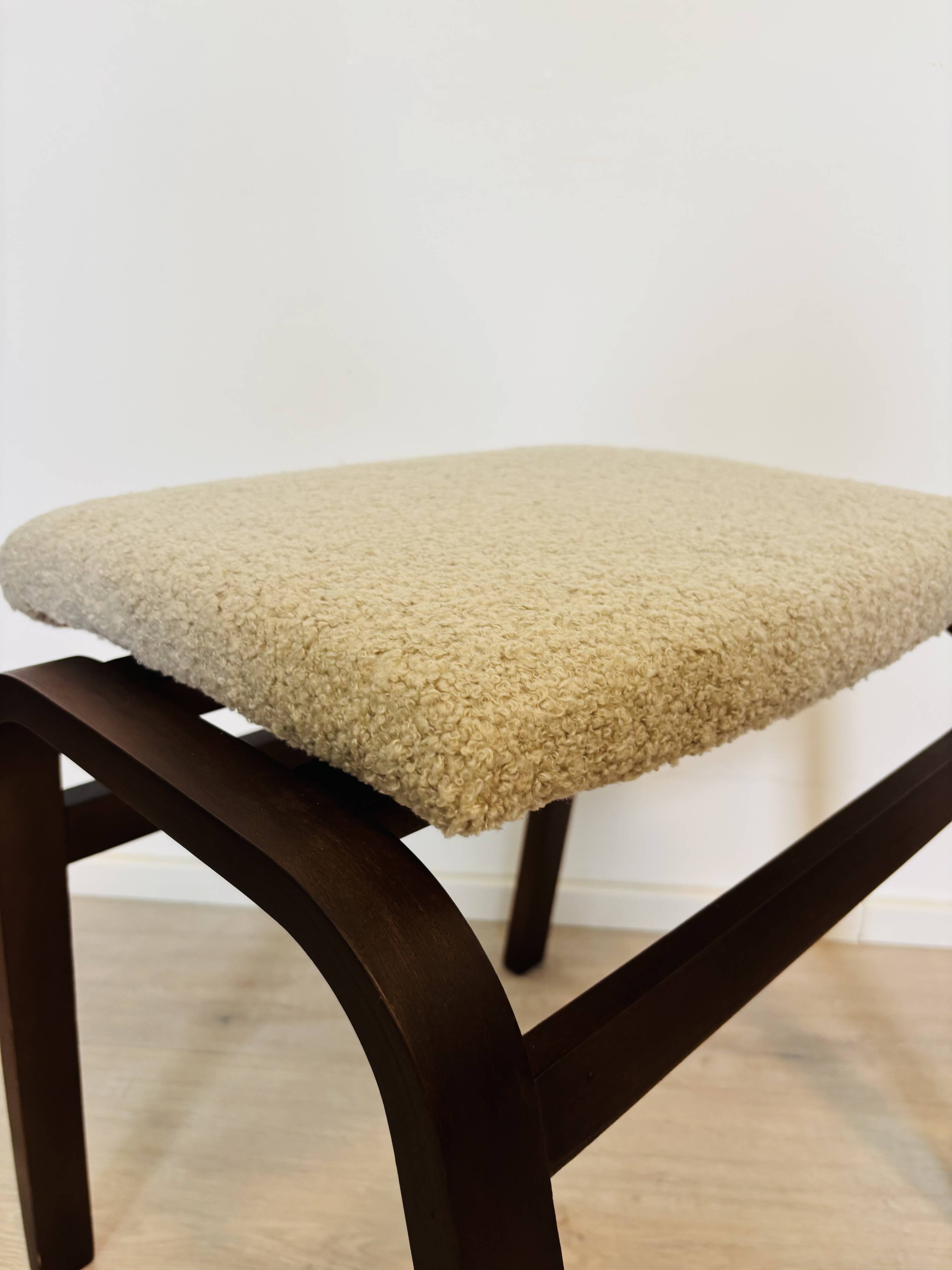 Vintage Ottoman by Ludvik Volak for Ton, Czechoslovakia 1960’s