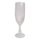 Set of 5 Lumiarc champagne flutes from the 70s