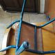 Desk desk desk table child school metal wood and vintage chair