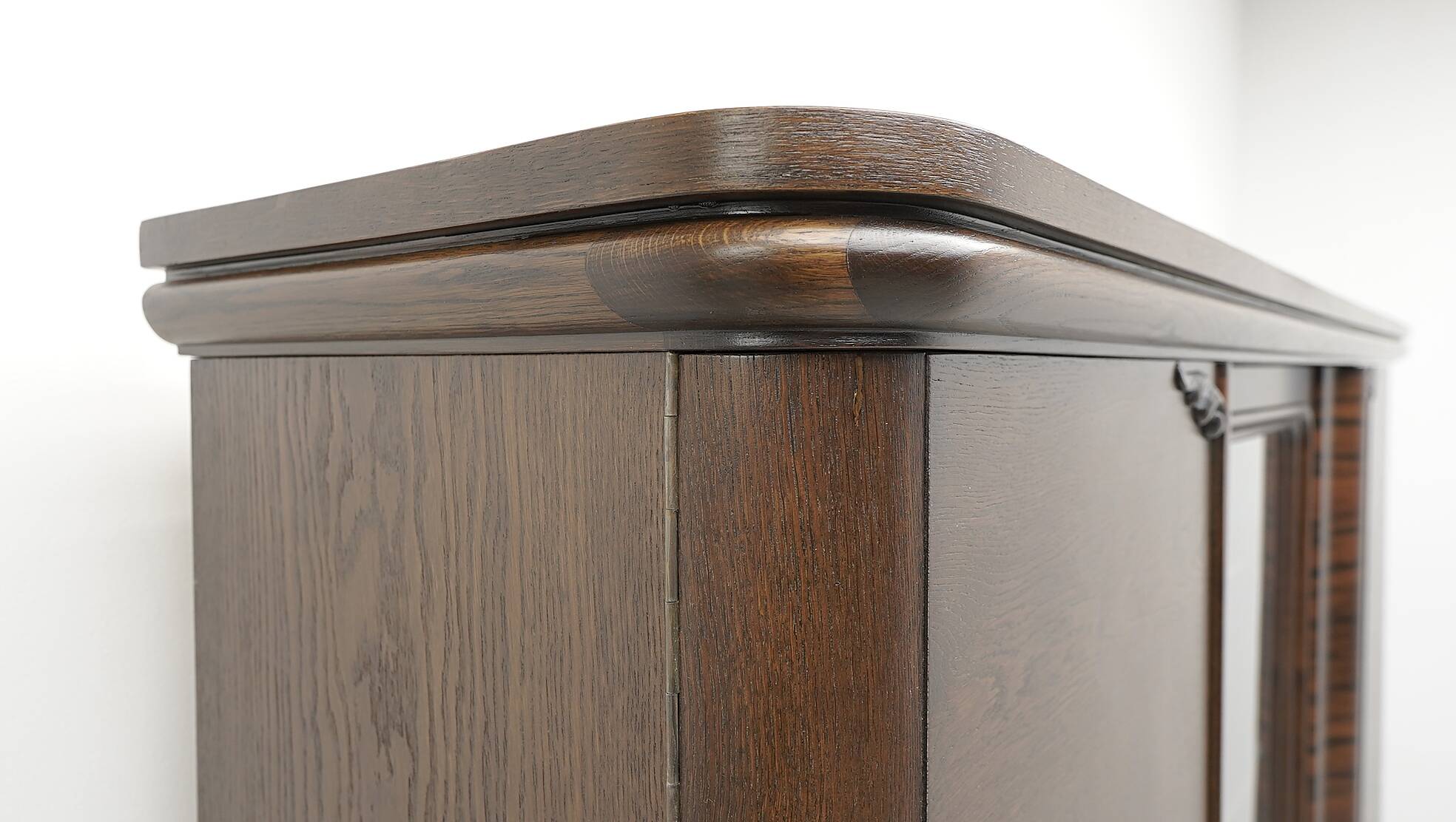 Old bookcase from the 1930s. After professional renovation.