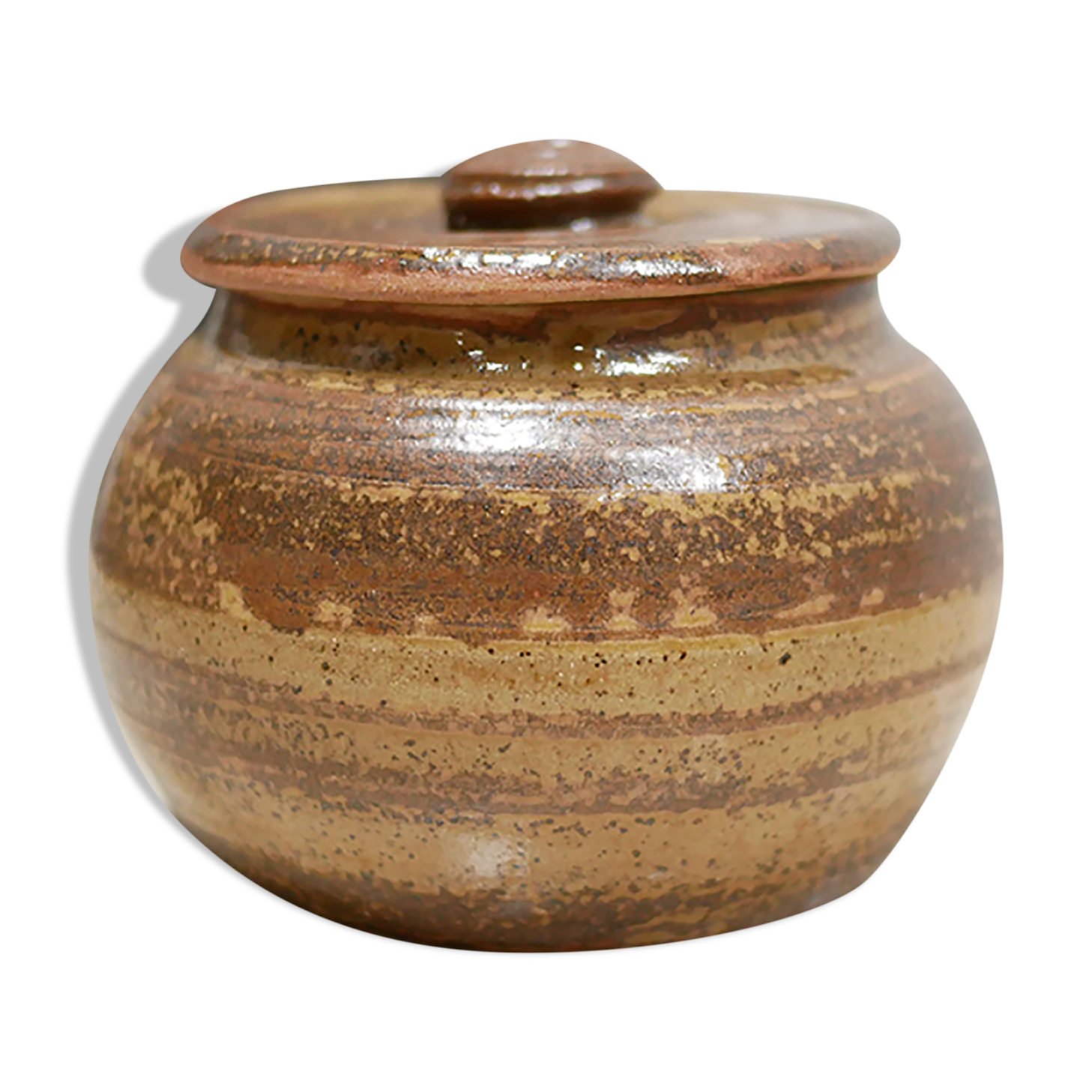 Vintage sandstone sugar pot