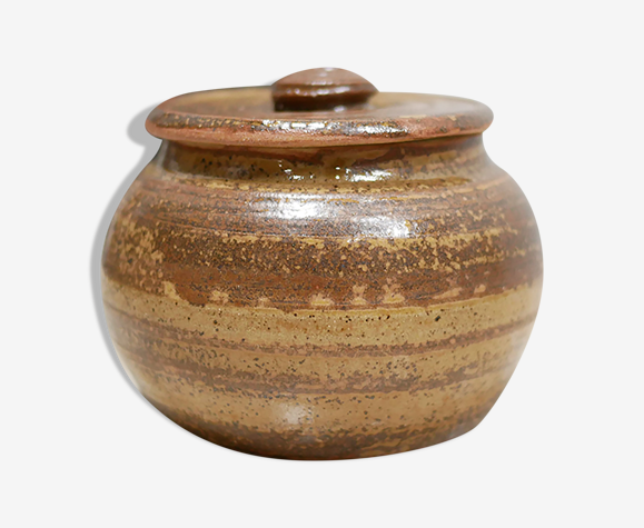 Vintage sandstone sugar pot
