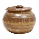 Pot sucrier vintage en grès