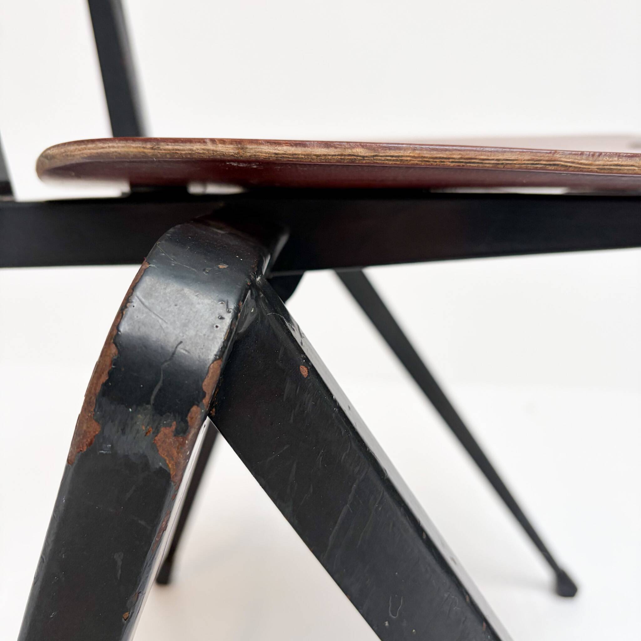 Set of 4 Galvanitas S17 chairs by Paul Philipsen, 1965