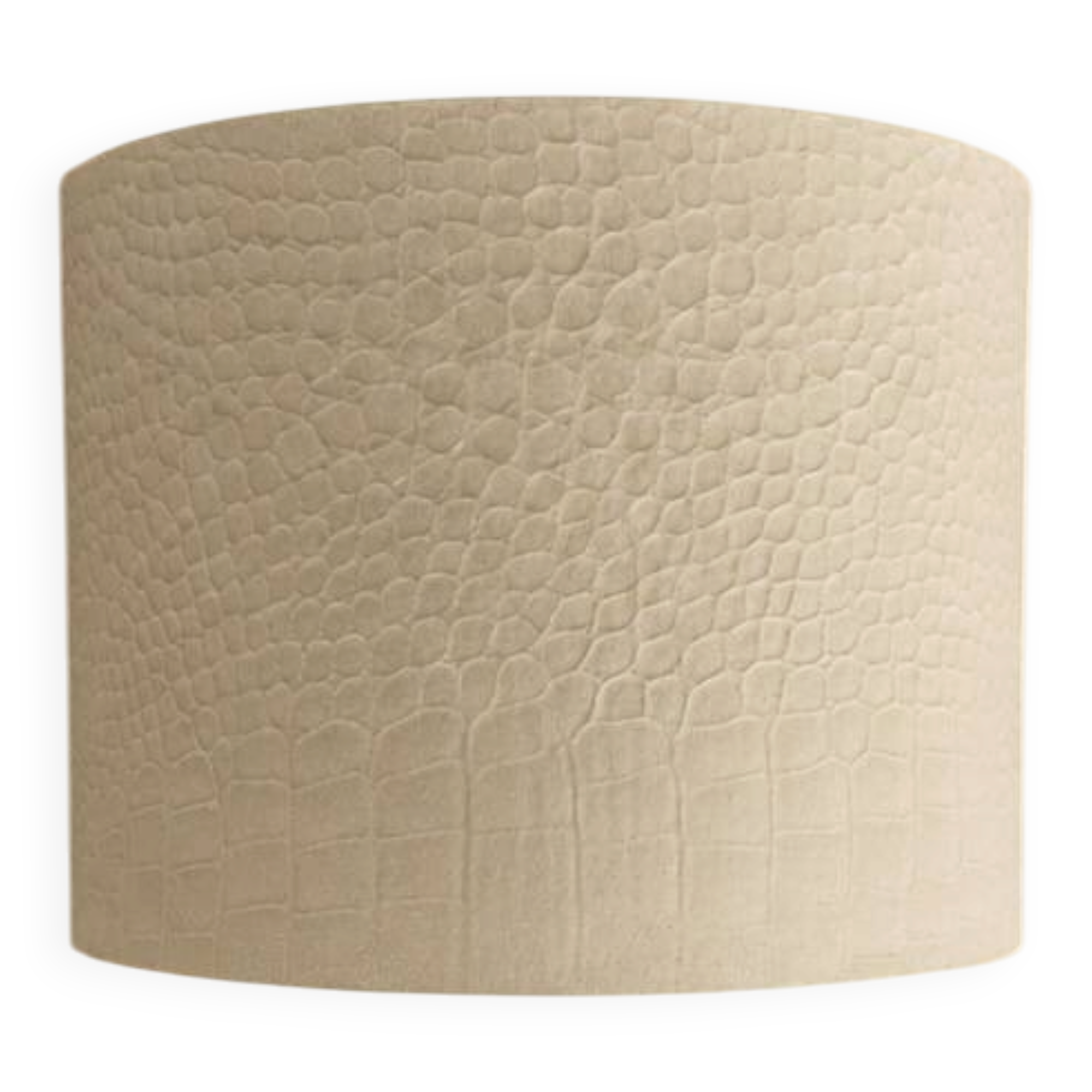 Matte glazed ceramic crocodile print wall light - French manufacture