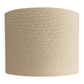 Matte glazed ceramic crocodile print wall light - French manufacture