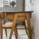 Bureau et chaise enfant pieds compas