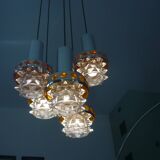 Suspension cascade raak années 70 5 feux