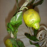 Firenze chandelier leaf decorations - lemons 1970