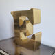 Old sign letter E