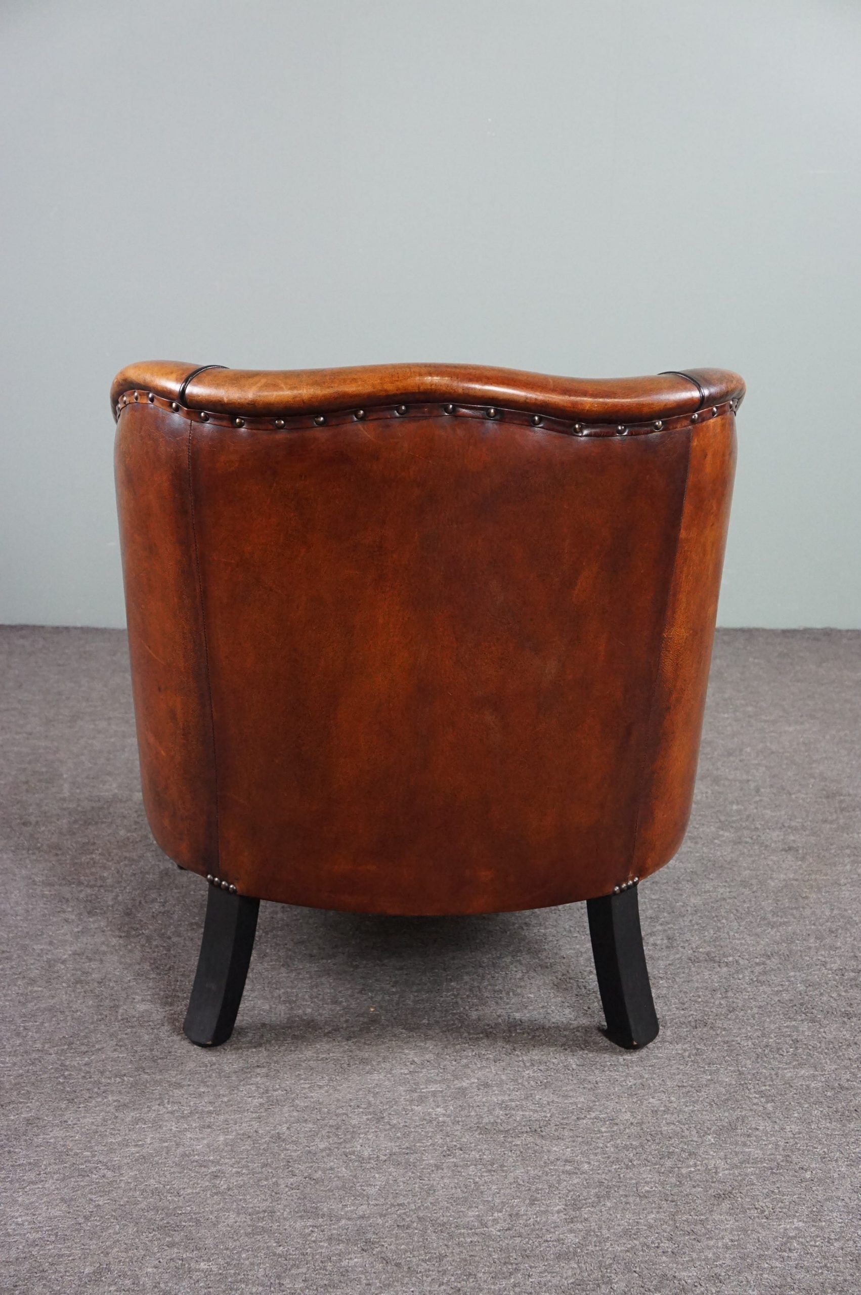 Sheepskin armchair