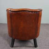 Sheepskin armchair