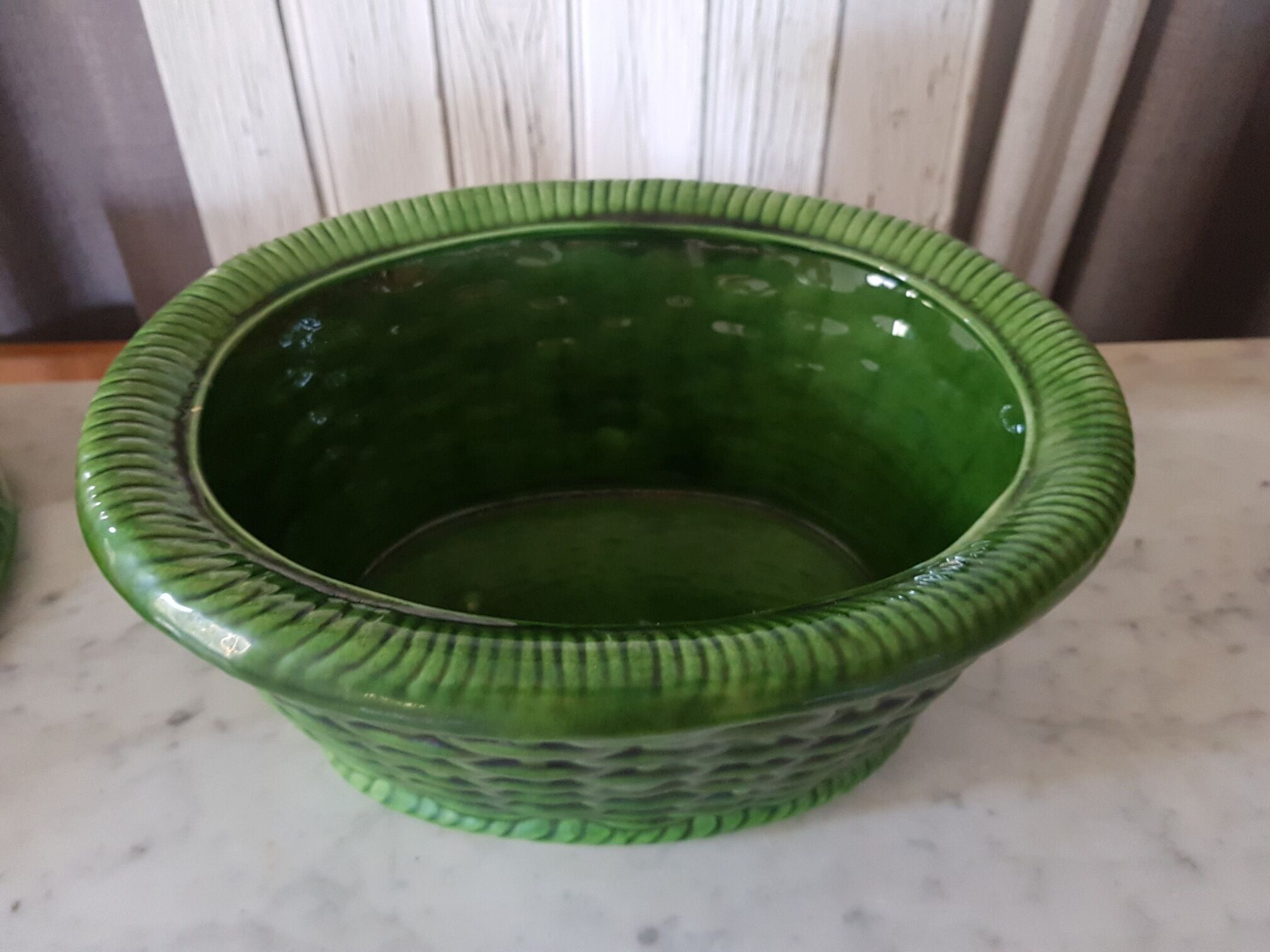 Slurry 1980 empty box pocket centerpiece fruit cut