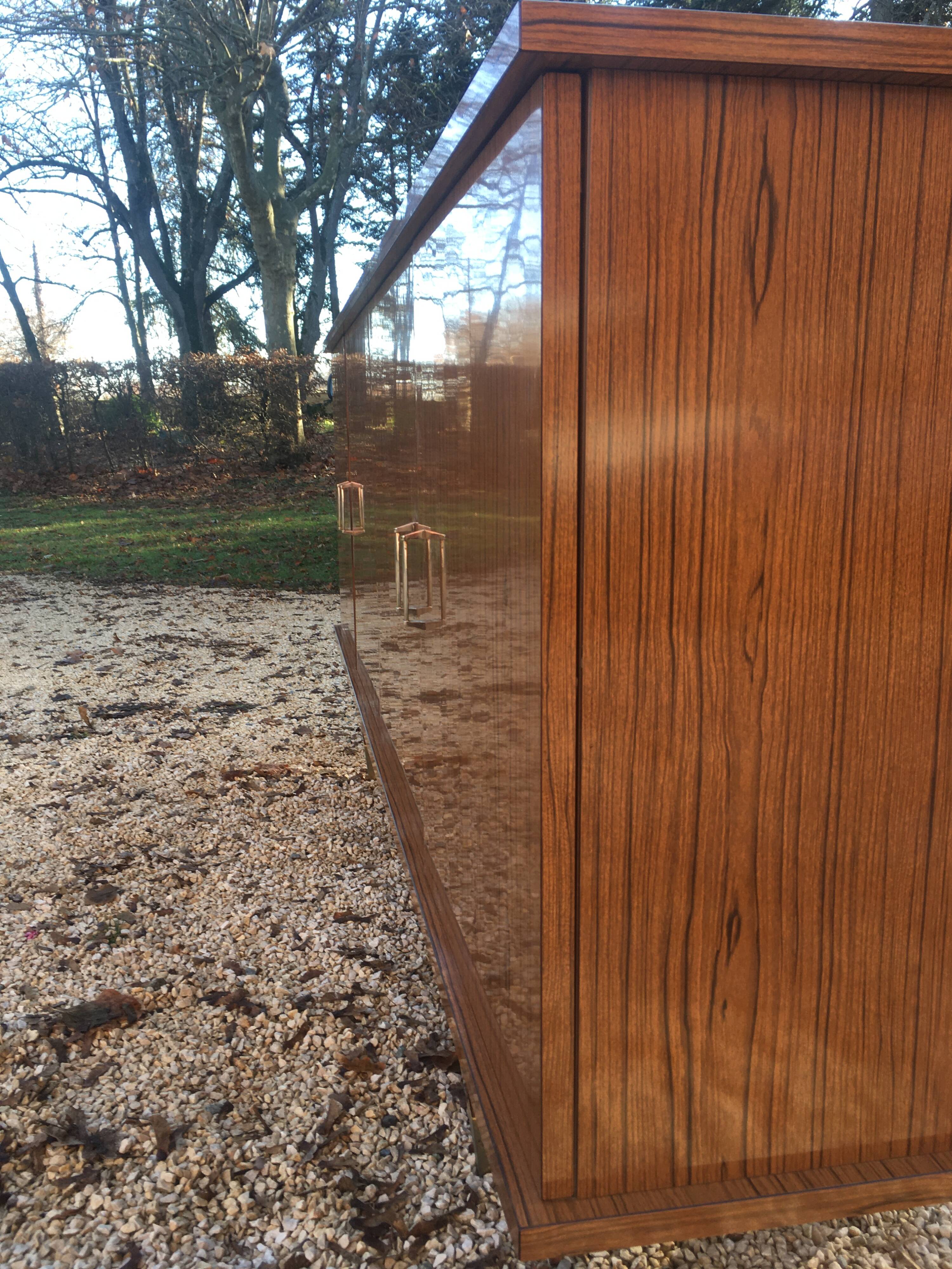 Vintage Scandinavian buffet sideboard