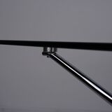 Glass and chrome coffee table