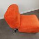 Chauffeuse vintage orange