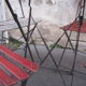 Folding garden furniture