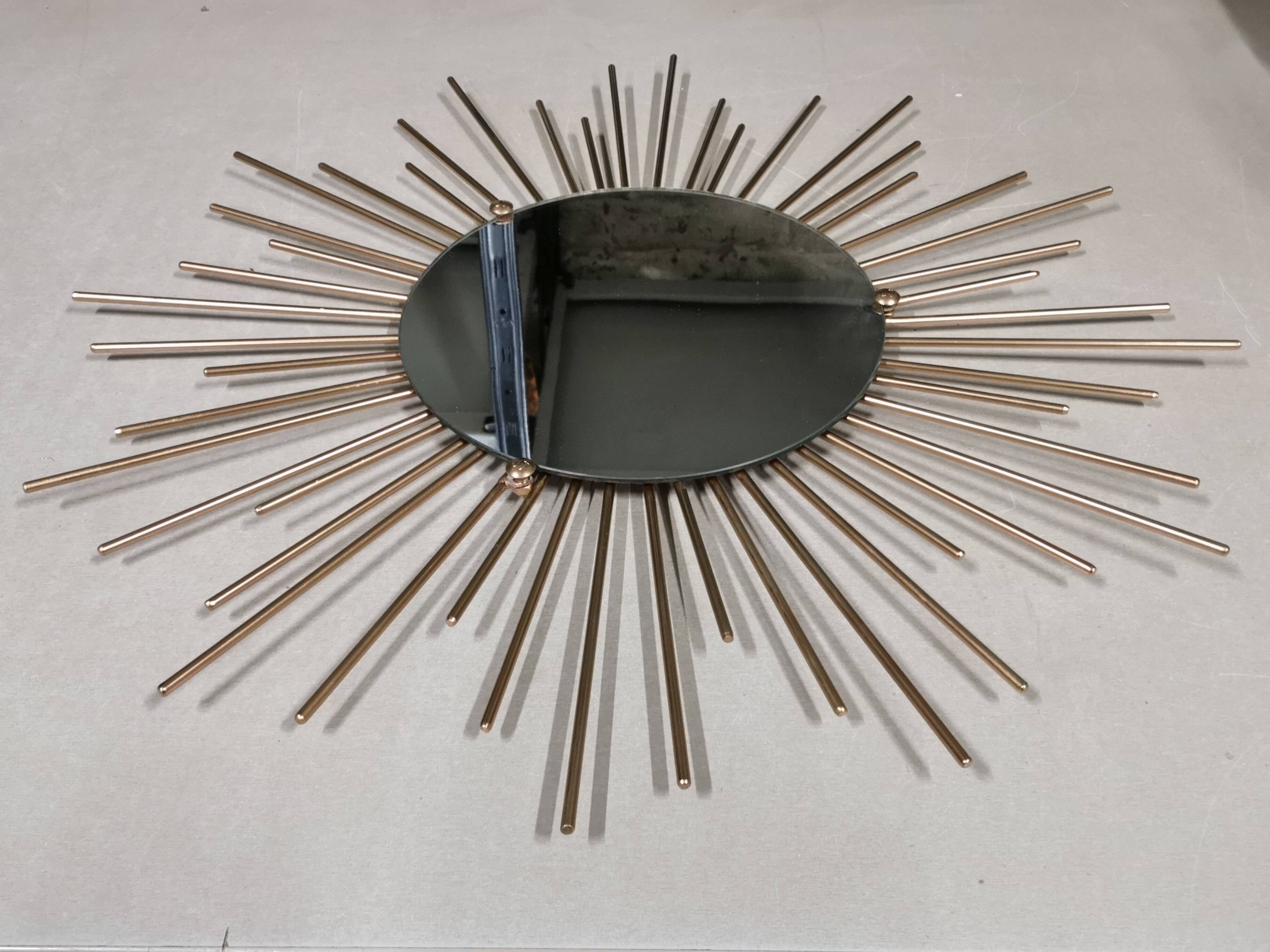 Vintage 50's sun mirror
