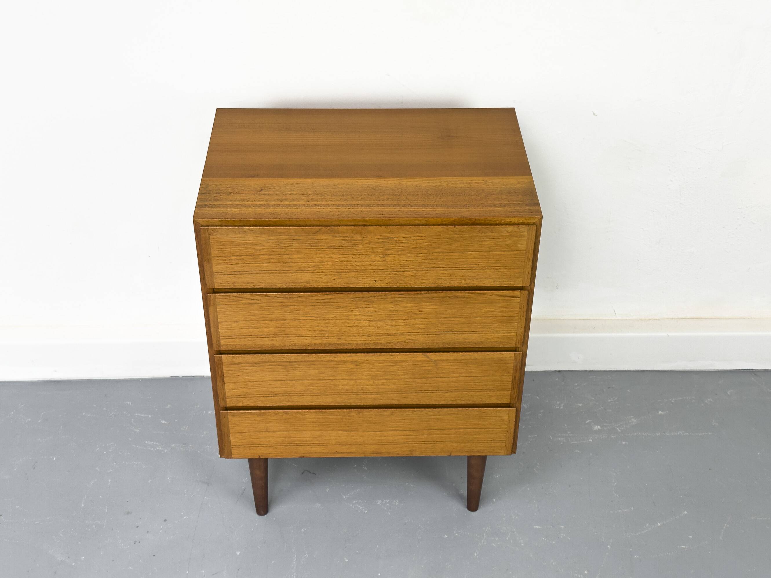 Teak chest of drawers from Omann Jun, 1960s