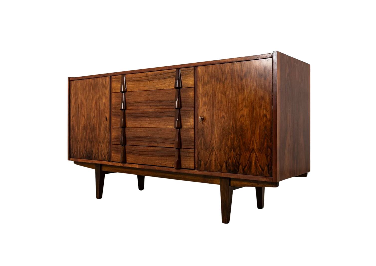 Vintage Sideboard By Rajmund Teofil Hałas, Poland, 1960’S