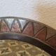 Copper mirror, Morocco from 1970 (59x43cm)