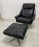 Danish Swivel Armchair Model 802 by Werner Langenfeld for Esa, 1970s