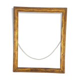 Old wood frame - gilded stucco, 48x38 cm
