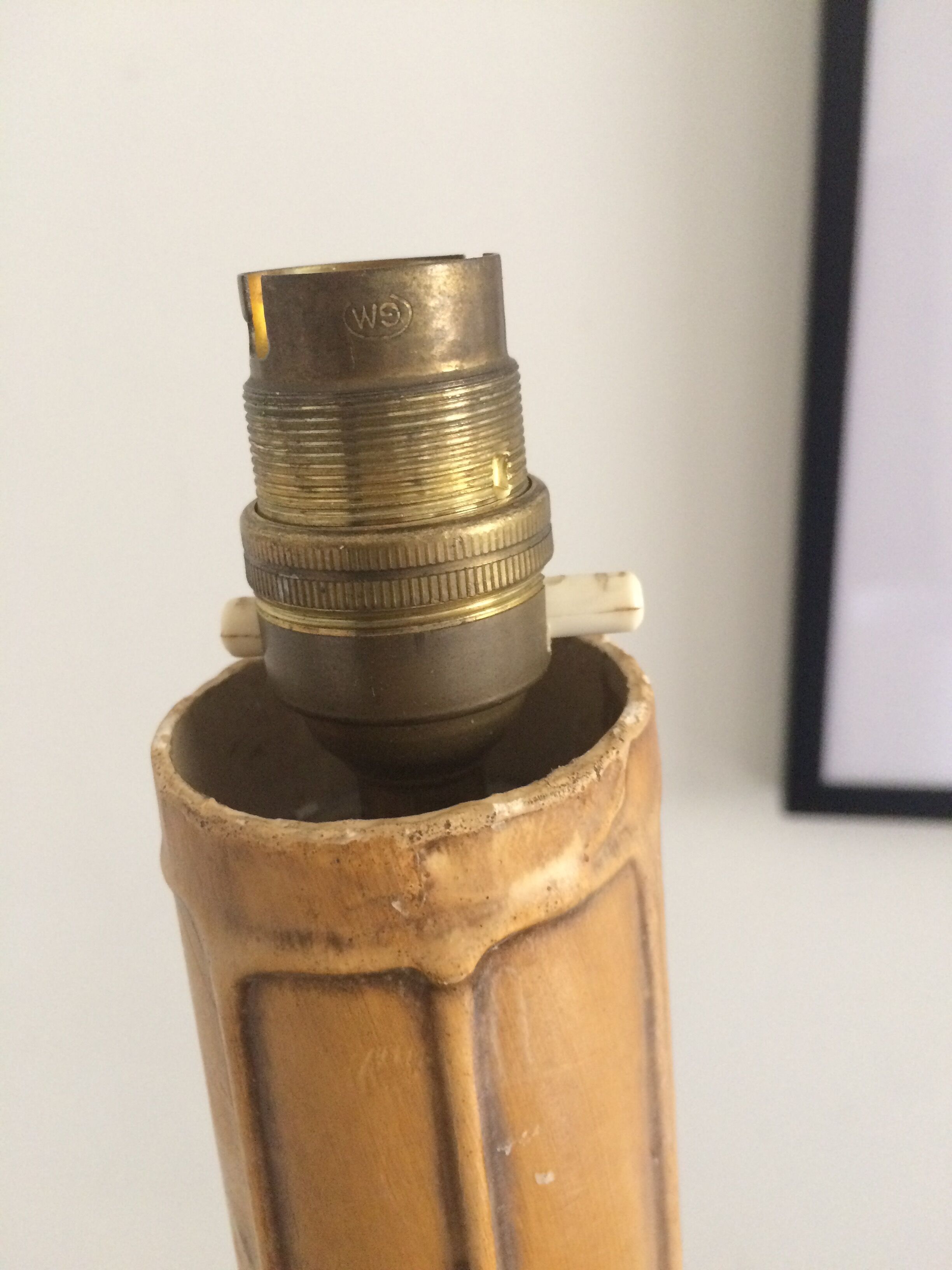 Lampadaire brutaliste by Jean-Pierre Ryckaert, edition Ryckaert / Le Dauphin, France 1950-1960.