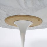 EERO SAARINEN MARBLE DINING TABLE 1970s KNOLL INTERNATIONAL MANUFACTURER