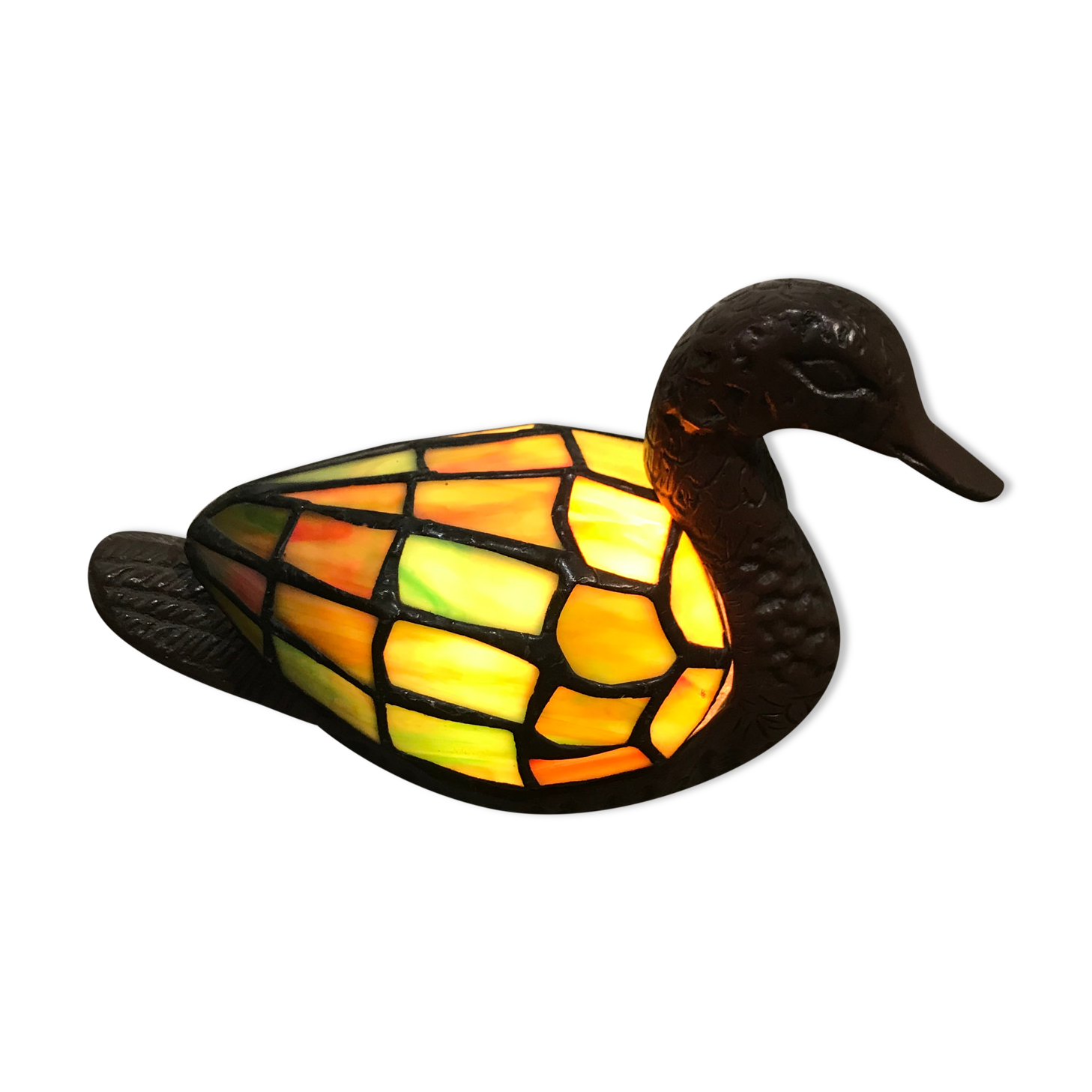 Tiffany duck lamp
