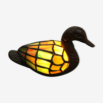Tiffany duck lamp