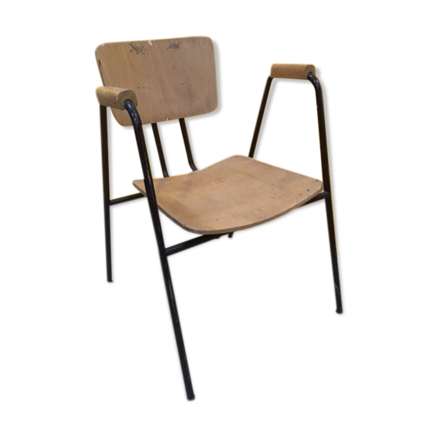 Fauteuil d'époque modèle Cecilpila estampillé Stella