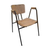 Fauteuil d'époque modèle Cecilpila estampillé Stella