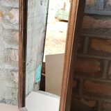 Ancient Burmese teak mirror