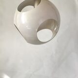 White metal hanging lamp