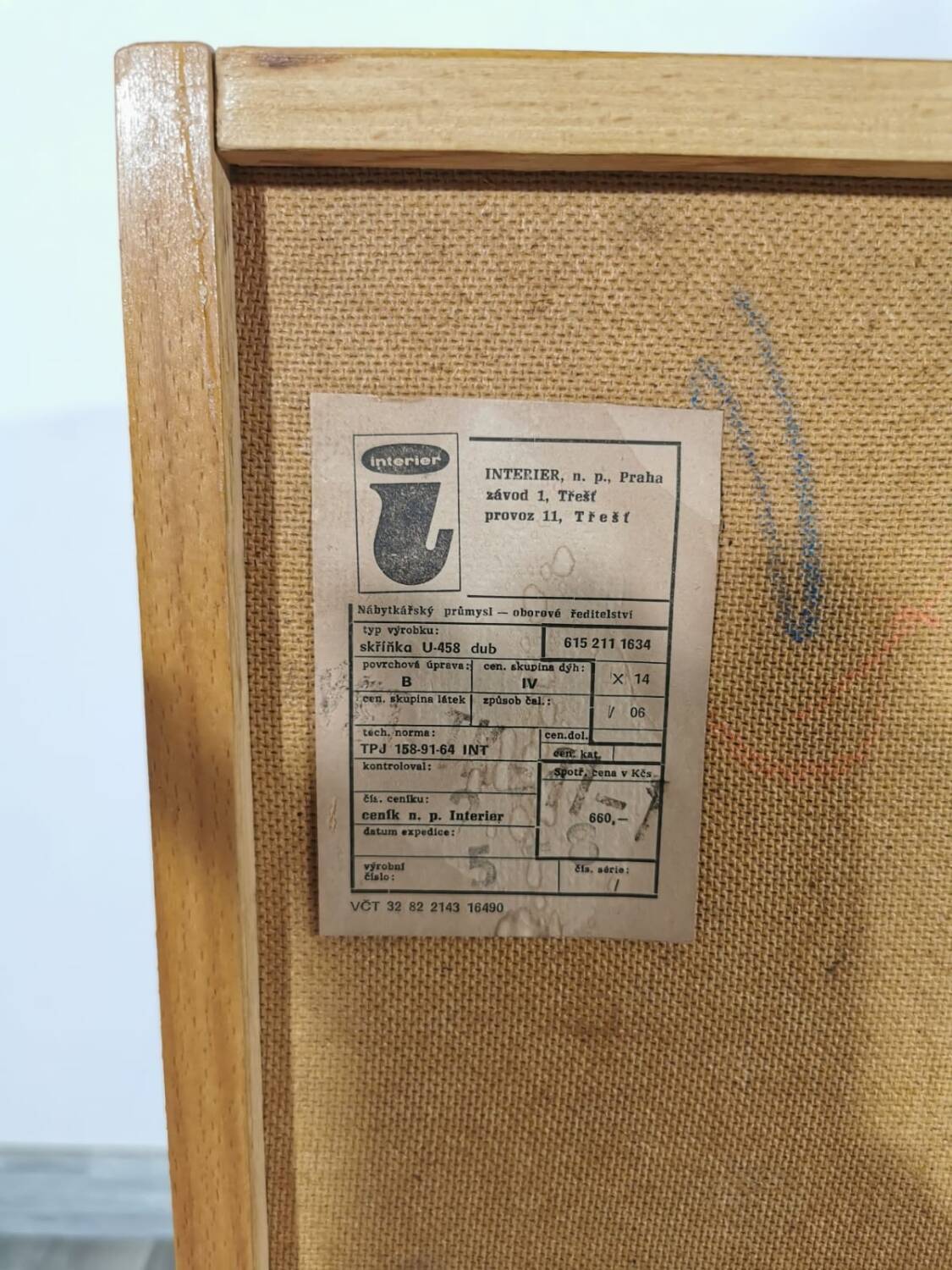 Sideboard by Jiri Jiroutek for Interior Prague, 1960s