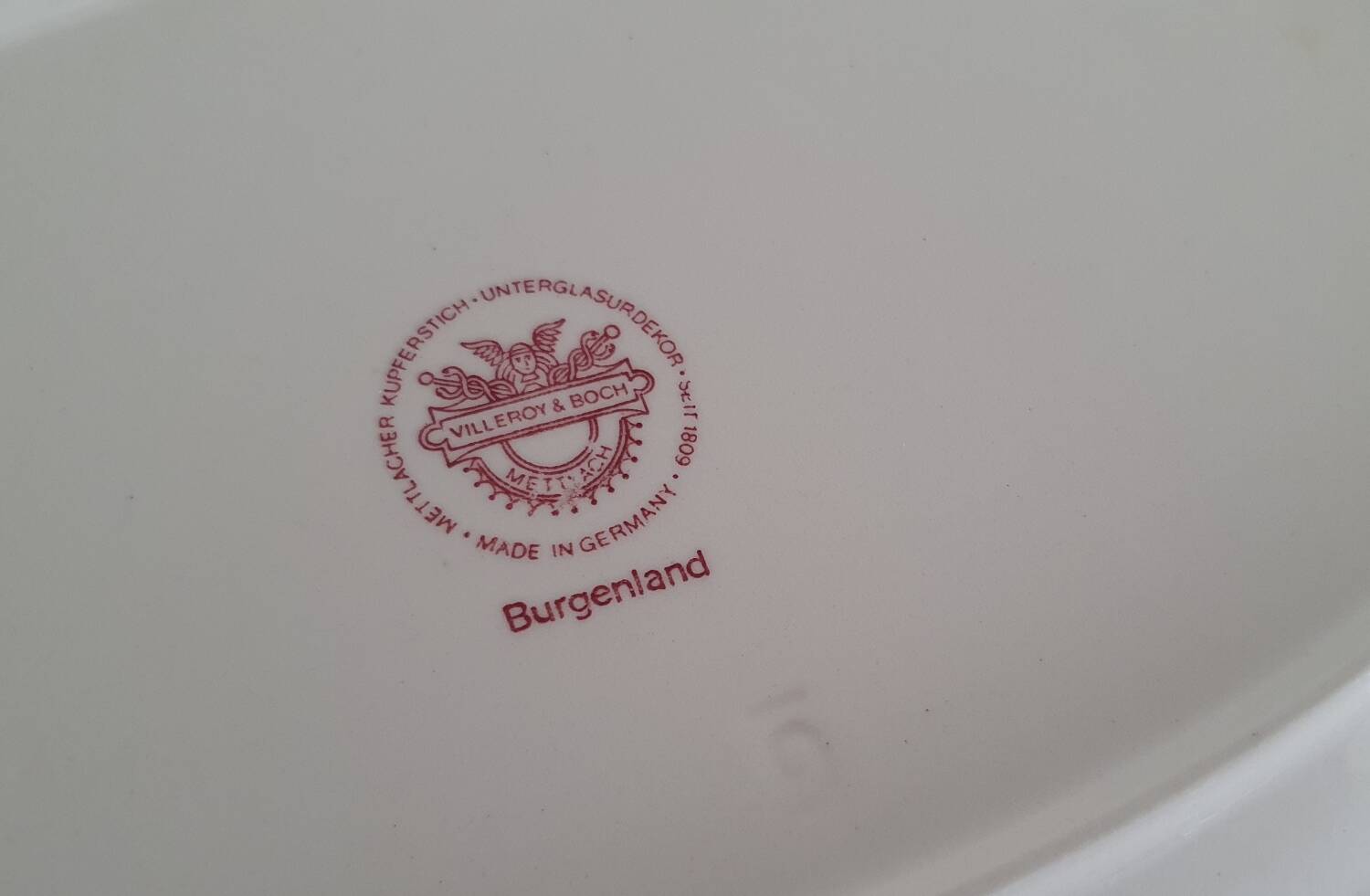 Villeroy and Boch oval dish - Burgenland collection