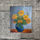 Huile sur toile nature morte