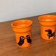 Mid-century German ceramic vases with owl and horse patterns from Wächtersbach, 1960s, set of 2.