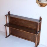 Old wooden shelf